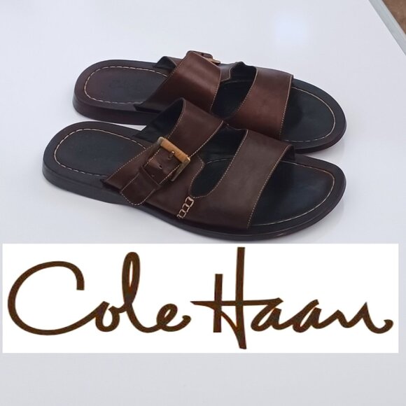 Cole Haan Other - Cole Haan Brown Leather Sandals